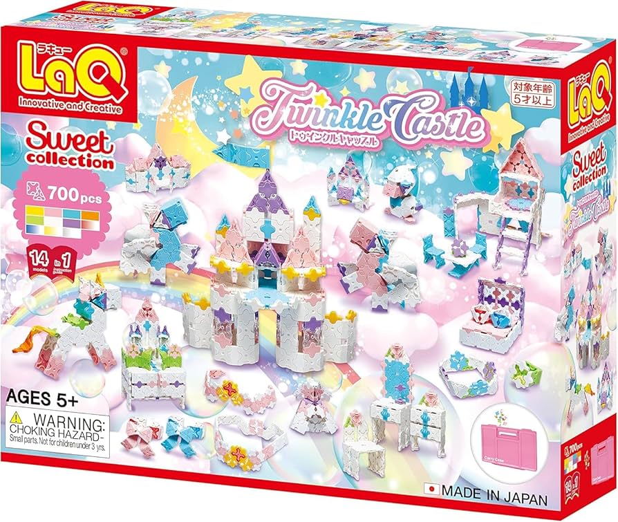 LaQ（ラキュー）BASIC＋SWEET COLLECTION まとめ売り LaQ LaQラキュー スイートコレクション マジカル 180ピース